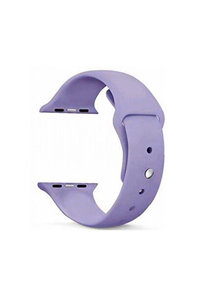 OEM Λουράκι Σιλικόνης με Περιτύλιγμα Μωβ (Apple Watch 42/44/45mm)