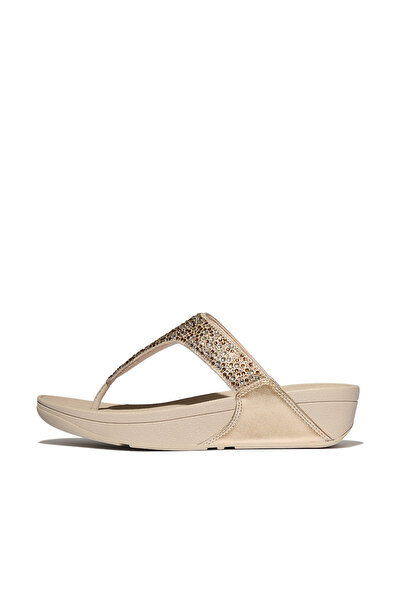 Fitflop شباشب نسائية/بناتية A4L-675 LULU CRYSTAL-MIX METALLIC TOE-POST