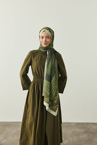 Modakaşmir Vintage Desen Medine İpeği Şal