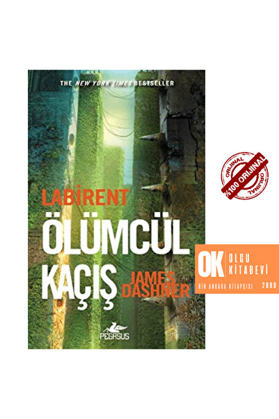 Pegasus Yayınları Labirent - Ölümcül Kaçış / James Dashner / ORJİNALKİTAP