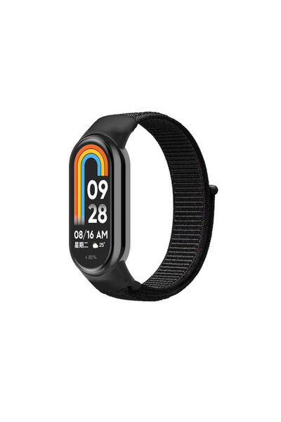 OEM Υφασμάτινο Μαύρο Λουράκι (Xiaomi Smart Band 8) EDA004568701J
