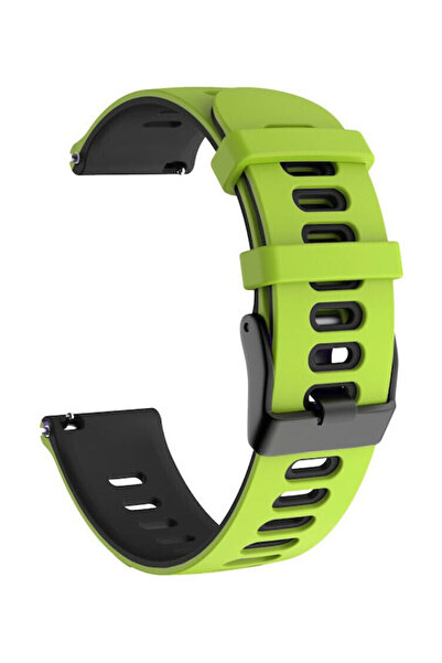 OEM Δίχρωμο λουράκι σιλικόνης μαύρο (Mi Watch) 876531165