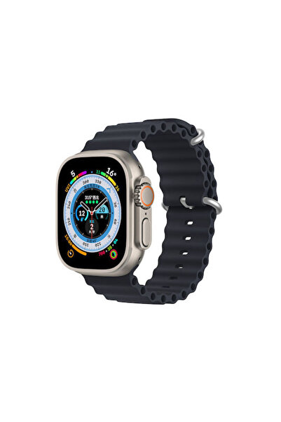 Dux Ducis Λουράκι Σιλικόνης Γκρι Έκδοση OceanWave (για Apple Watch 38/40/41/4...