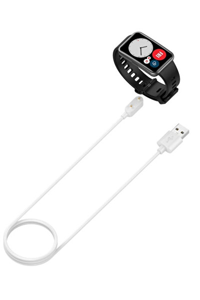 OEM Καλώδιο Φόρτισης USB Φορτιστής για Huawei Watch Fit 2 Λευκός