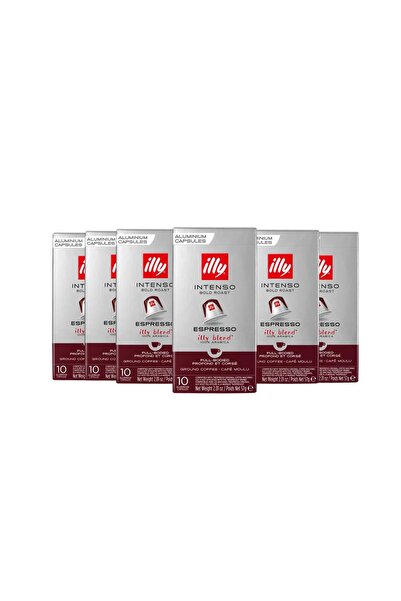 illy 6'lı İntenso Alüminyum Kapsül