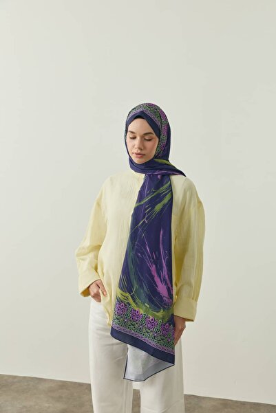 Modakaşmir Bohemian Desen Medine İpeği Şal