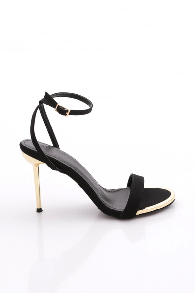 DGN Γόβες με ψηλό τακούνι - Μαύρο - Χαμηλό τακούνι (1-4 cm)