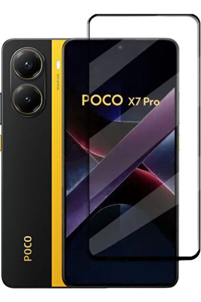 OEM 3D 0.3mm Πλήρους Κόλλησης Πλήρους Κάλυψης Σκληρυμένο Γυαλί Μαύρο (Poco X7...