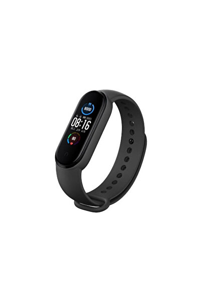 OEM Λουράκι Σιλικόνης με Πείρο Μαύρο (Mi Smart Band 5/Mi Smart Band 6)