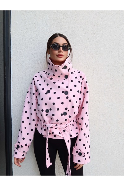 ESRAHELVACI Καμπαρντίνα - Ροζ - Basic