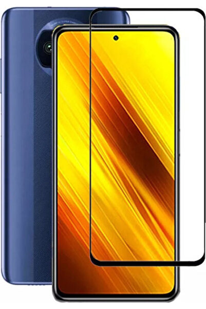 OEM 5D Πλήρους Κάλυψης Σκληρυμένο Γυαλί Μαύρο (Poco X3 NFC)