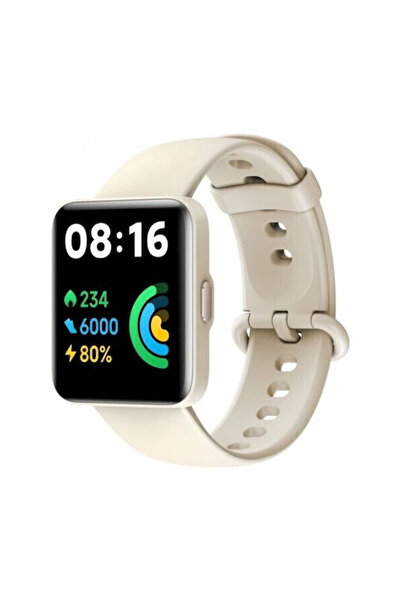OEM Ανταλλακτικό λουράκι Xiaomi Mi Watch Lite/Redmi Watch 1 Σιλικόνης Μπεζ