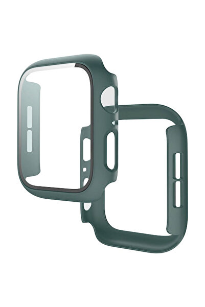 OEM Προστατεύτικη θήκη 360 με τζαμακι για apple watch 40mm κίτρινη