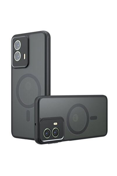 DAMUR Husa Fortify MagSafe Motorola Edge 50 Fusion, Hard TPU Case, Colturi Ai...
