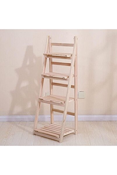 genric FFD Tier Wooden Flowers Pot Stand Pot Holder Garden Balcony Plant Rack...
