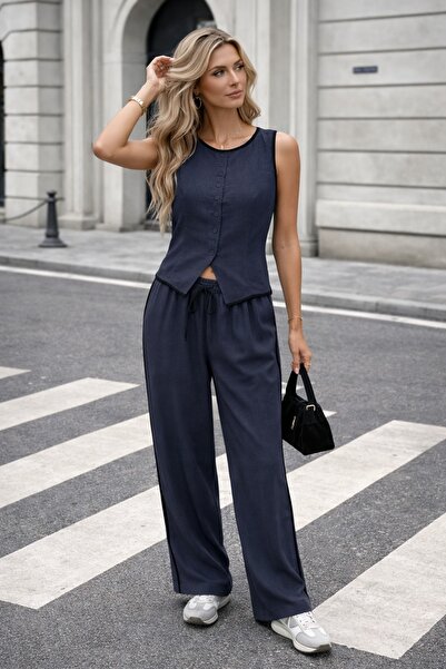 unika boutique Σετ παντελόνι γιλέκο