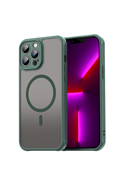 Techsuit Husa pentru iPhone 13 Pro Max, HaloFrost II MagSafe, protectie antis...