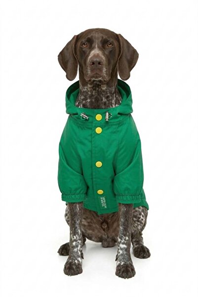 United Colors of Benetton Bnt-Rc2508 Dog Outfit Raincoat Green