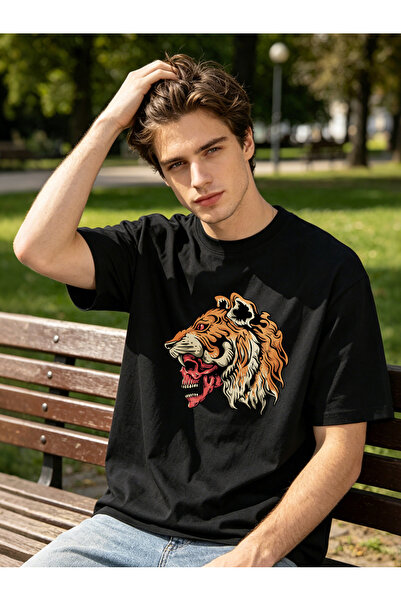 Arabest Men T-Shirts Black Slim/Slim Fit 100% Cotton Basic Crew Neck T-Shirt ...