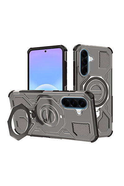 Techsuit Husa pentru Samsung Galaxy A57 5G, Carbon Shield PRO, protectie anti...