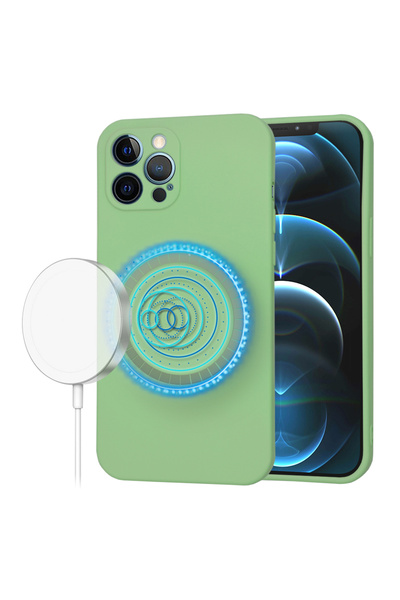 Techsuit Husa pentru iPhone 12 Pro Max, SoftFlex MagSafe, protectie antisoc, ...