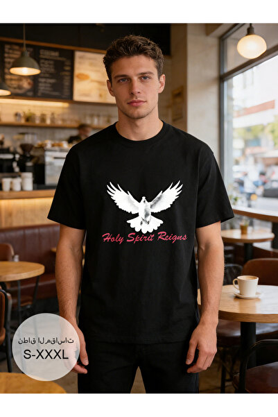 Arabest Men T-Shirts Black Slim/Slim Fit 100% Cotton Basic Crew Neck T-Shirt ...