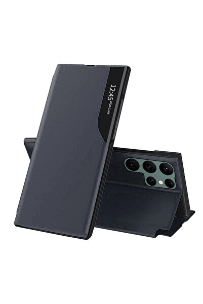 Techsuit Husa pentru Samsung Galaxy S22 Ultra 5G, eFold Series, protectie ant...