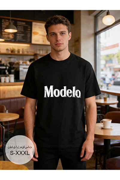 Arabest Men's T-Shirt 100% Cotton, Soft Texture, Crew Neck Single-sided print...