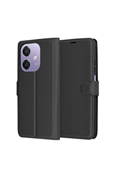 Techsuit Θήκη για Oppo A40 4G / Oppo A60 5G, Δερμάτινη θήκη-βιβλιάριο, αντικρ...