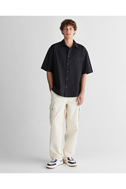 Gant Erkek Krem Relaxed Fit Kargo Pantolon