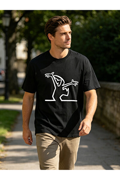 Arabest قمصان رجالية سوداء ضيقة/ملائمة للجسم، 100% قطن، قميص أساسي بياقة دائر...