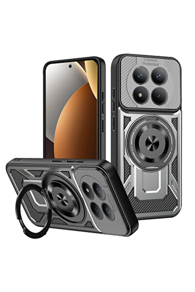 DAMUR Husa TitanFlex Ring Xiaomi Redmi Note 15 Pro+ 5G / Poco M8 Pro 5G, Rugg...