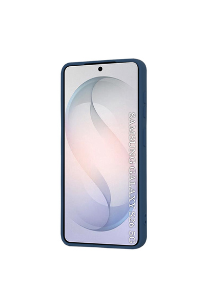 Rao Husa SoftFlex MagSafe pentru Samsung Galaxy S26, MagSafe, silicon si TPU, albastra
