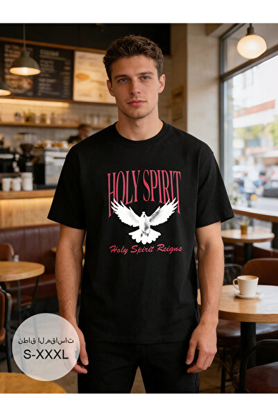 Arabest قمصان رجالية سوداء ضيقة/ملائمة للجسم، 100% قطن، قميص أساسي بياقة دائر...