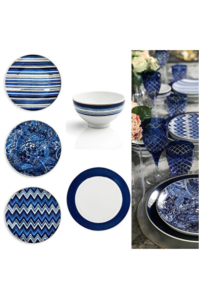 ZM Decor 18 Parça Mavi Rüya Set