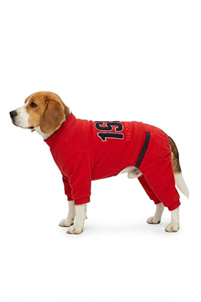 United Colors of Benetton Bnt-R2502 Dog Outfit Romper Red