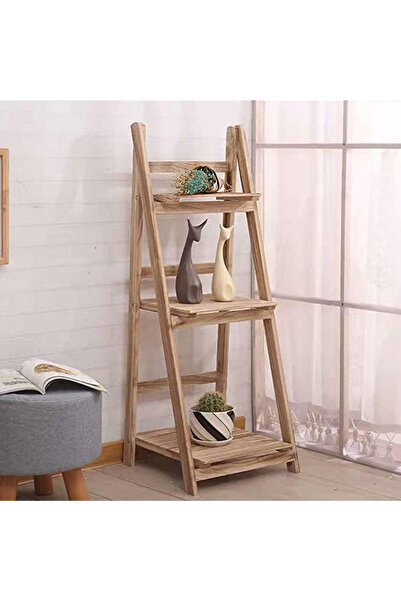 genric FFD Tier Wooden Flowers Pot Stand Pot Holder Garden Balcony Plant Rack...