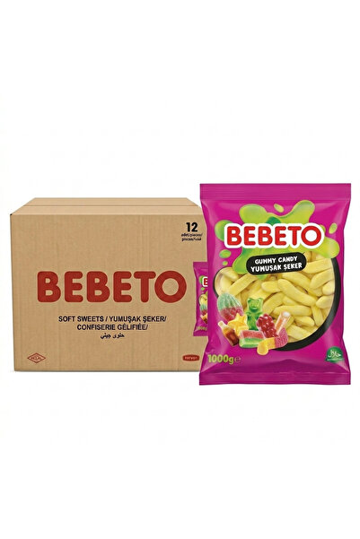 BEBETO Jelibon 12’li Paket 1 kg Muz