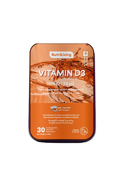 Mr.Tumee Nutri Living, Vitamin D 3 Oral Soluble Strips-30 Units
