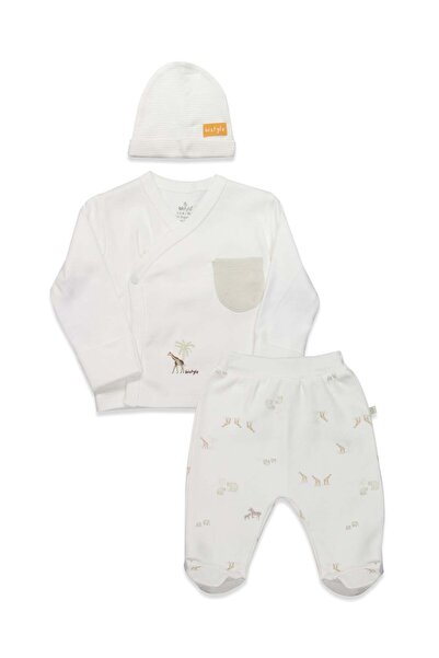 Bistyle GOTS Sertifikalı 3lü Set Safari Yeşil-Unisex