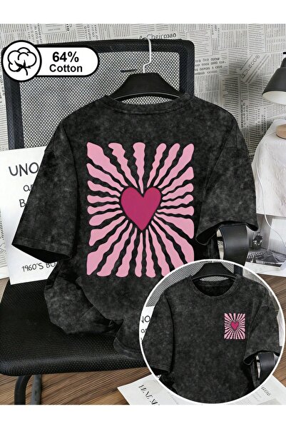 valeriae T-Shirt - Μαύρο - Κανονική εφαρμογή