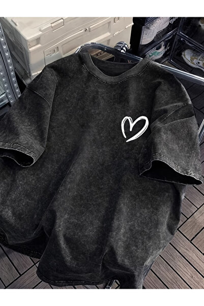 valeriae T-Shirt - Μαύρο - Κανονική εφαρμογή