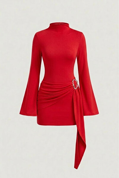 World Fashion Trends Φόρεμα - Κόκκινο - Bodycon