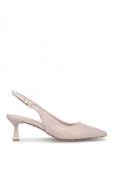 Ayakkabı Fuarı Γόβες με ψηλό τακούνι - Μπεζ - Μεσαία τακούνια (5-9 cm)