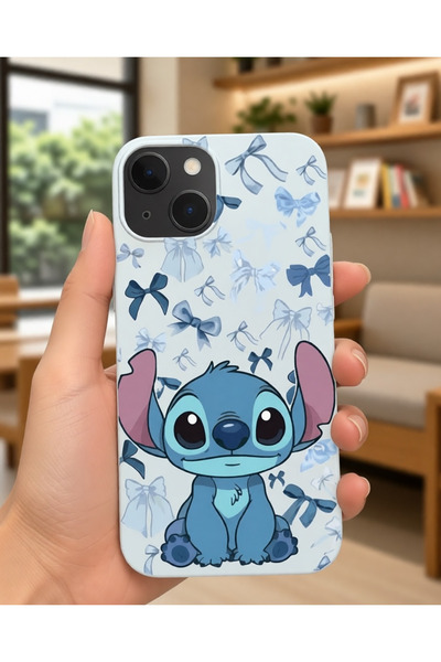 OVADA İphone 13/14/15 Uyumlu Karakter Desenli Silikon Telefon Kılıfı