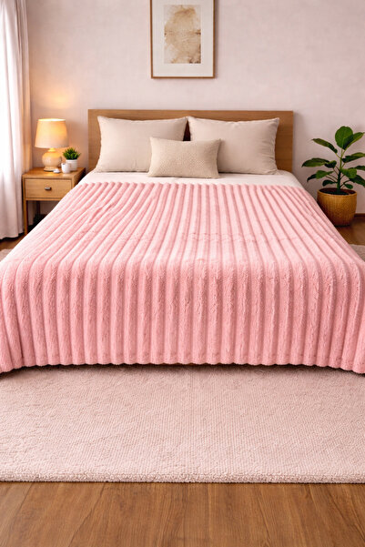 opulentmaison Cocolino Αφράτη Ροζ Κουβέρτα, Εξαιρετικά Απαλή και Ζεστή, για τ...