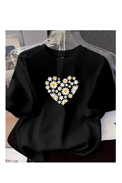 TİMİSİVA T-Shirt - Μαύρο - Oversize