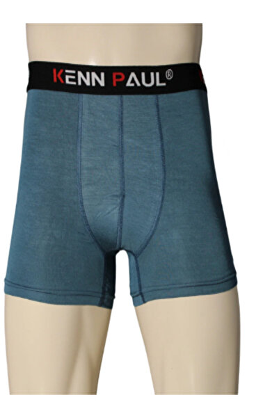 Erkek İndigo Premium Bambu Boxer |Modern Kumaş| Erkek Boxer