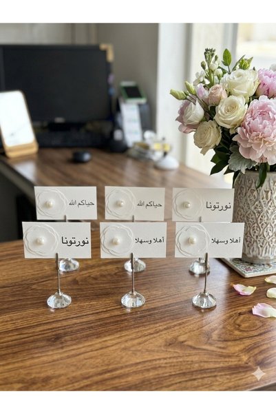 GIFT Crystal Card Holder with a Greeting Card (6 Pieces)