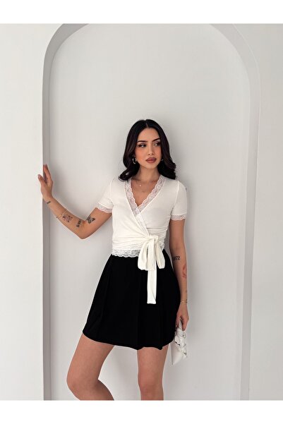 gozdefashion Blouses - White - Regular fit